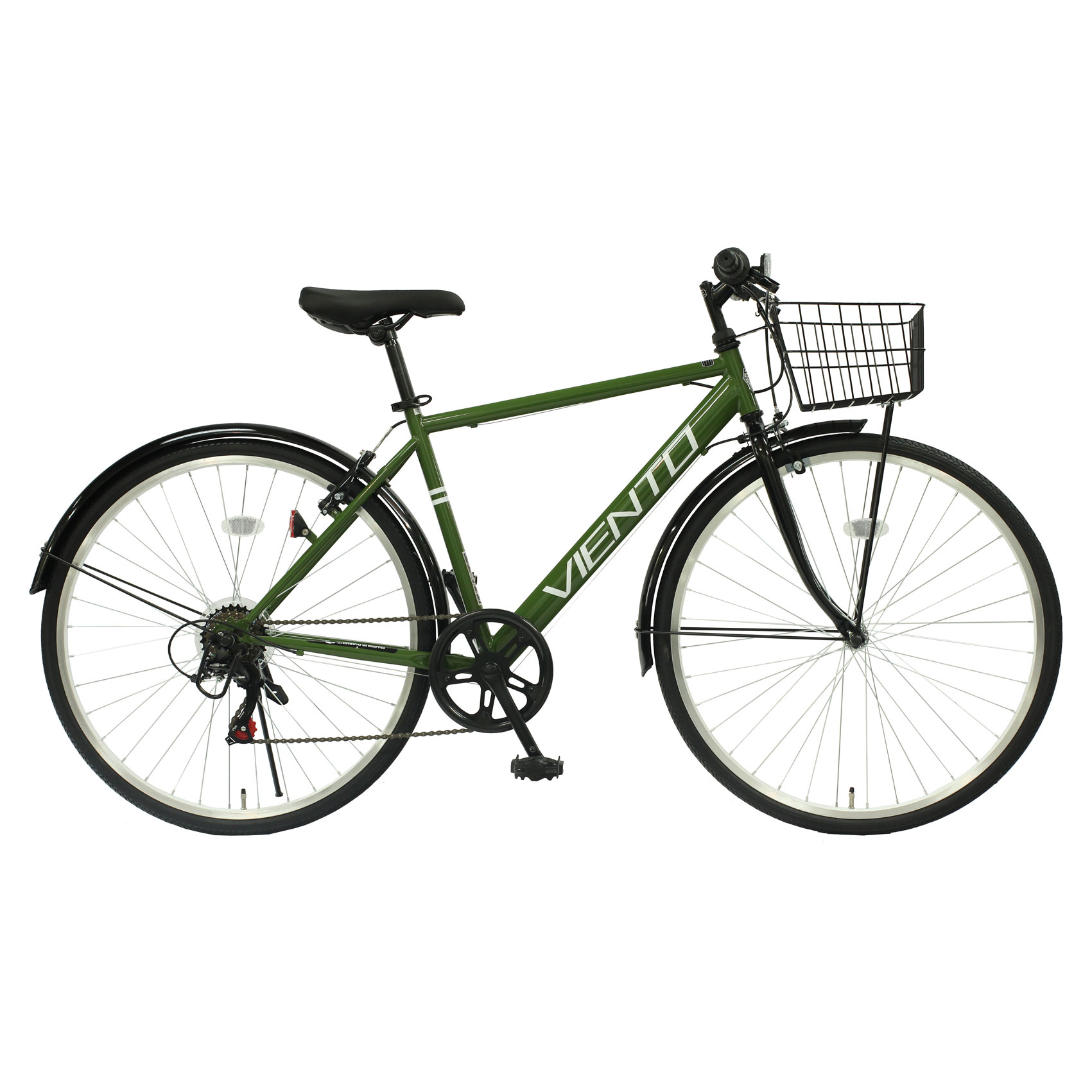 楽天市場】【自転車専門店】 クロスバイク 26インチ カゴ付 人気