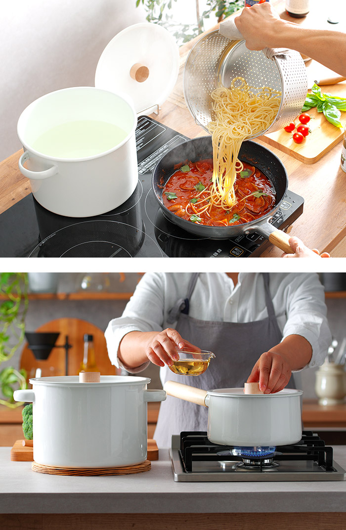 楽天市場】【楽天1位】 kaico パスタパン ih対応 中網付き カイコ 小泉