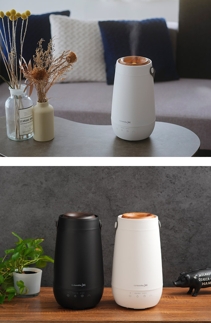 楽天市場】加湿器 卓上 おしゃれ 【特典付き】 超音波式 上部給水 上