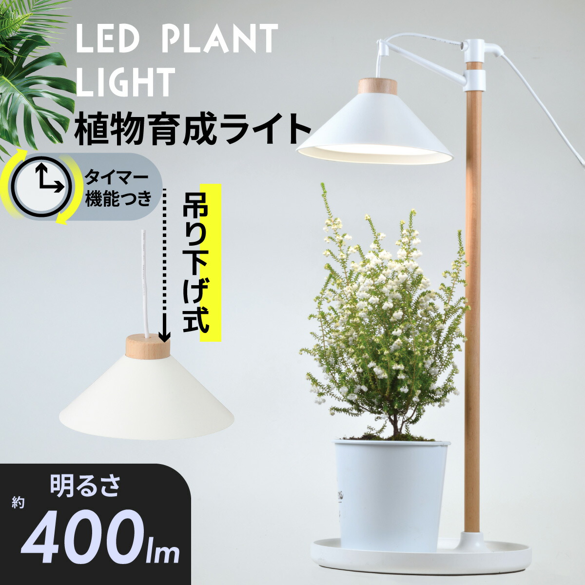 楽天市場】植物育成ライト LED 室内 植物用ライト 日照不足解消