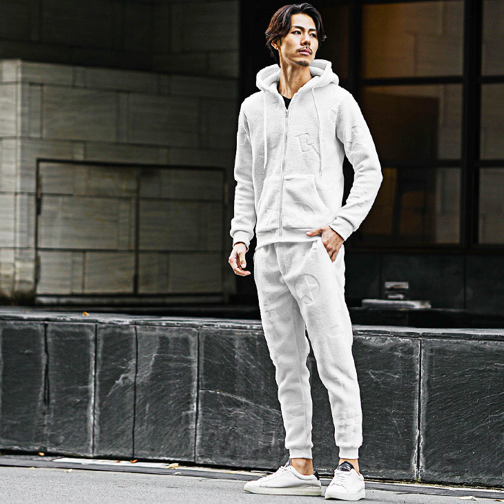 楽天市場】ボトムス メンズ スウェットパンツ メンズ ボア ジョガー