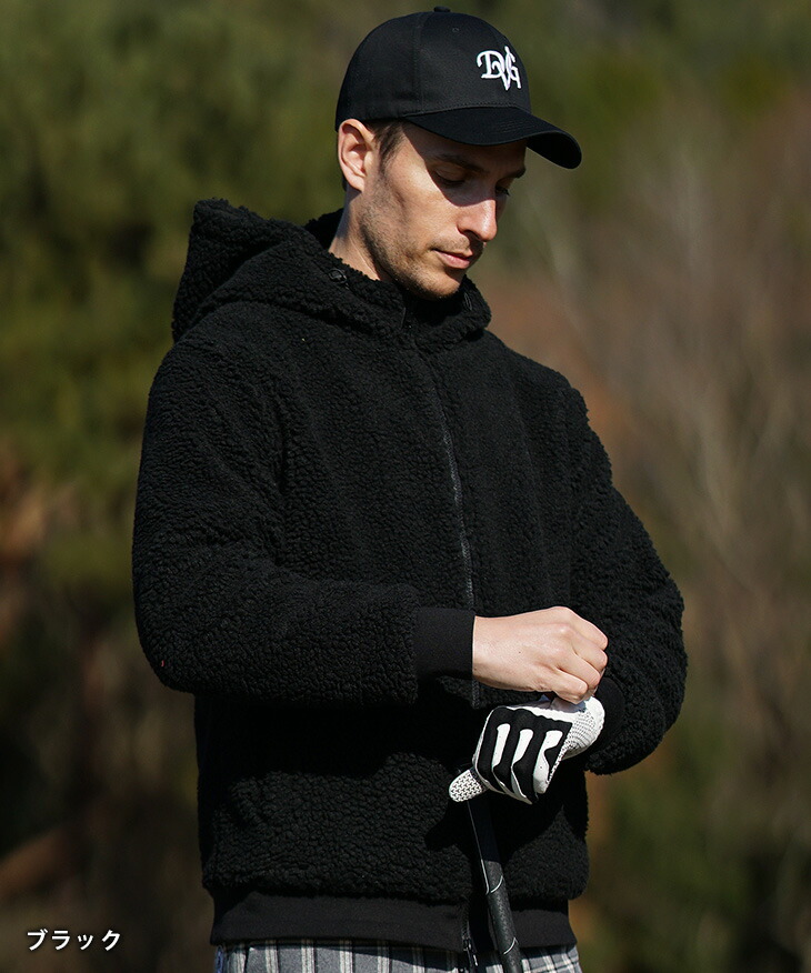 楽天市場】【DIVINER GOLF】 ゴルフウェア メンズ ボア アウター