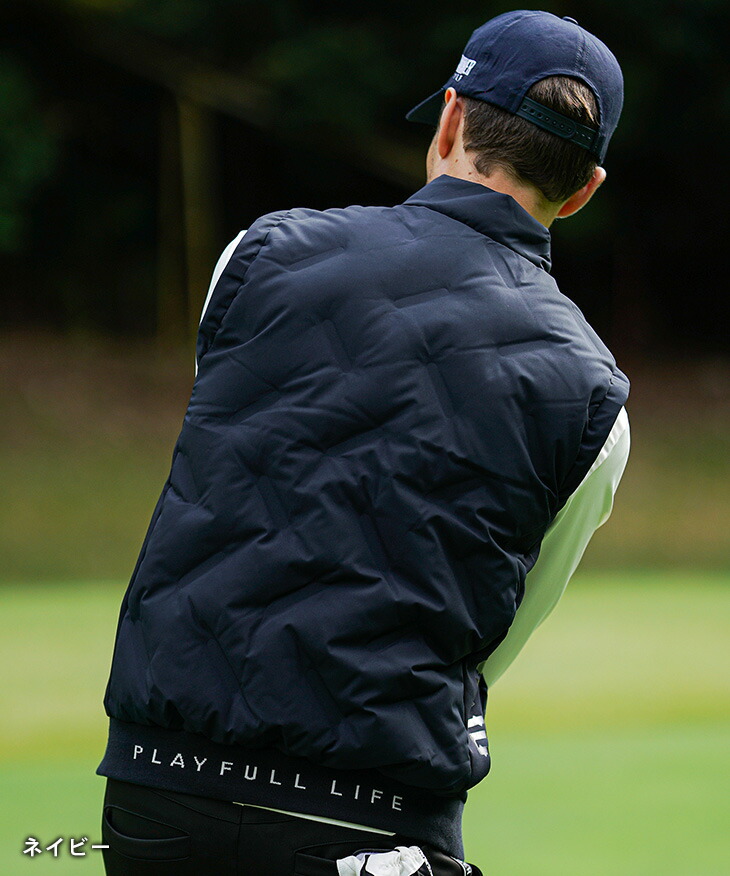 楽天市場】【DIVINER GOLF】 ゴルフウェア メンズ ダウンベスト