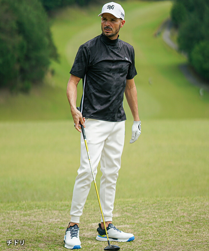 楽天市場】【DIVINER GOLF】 ゴルフウェア メンズ モックネック 半袖