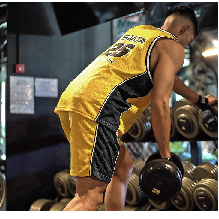 楽天市場】ジムウェア セットメンズ 上下 セットアップ 筋トレ