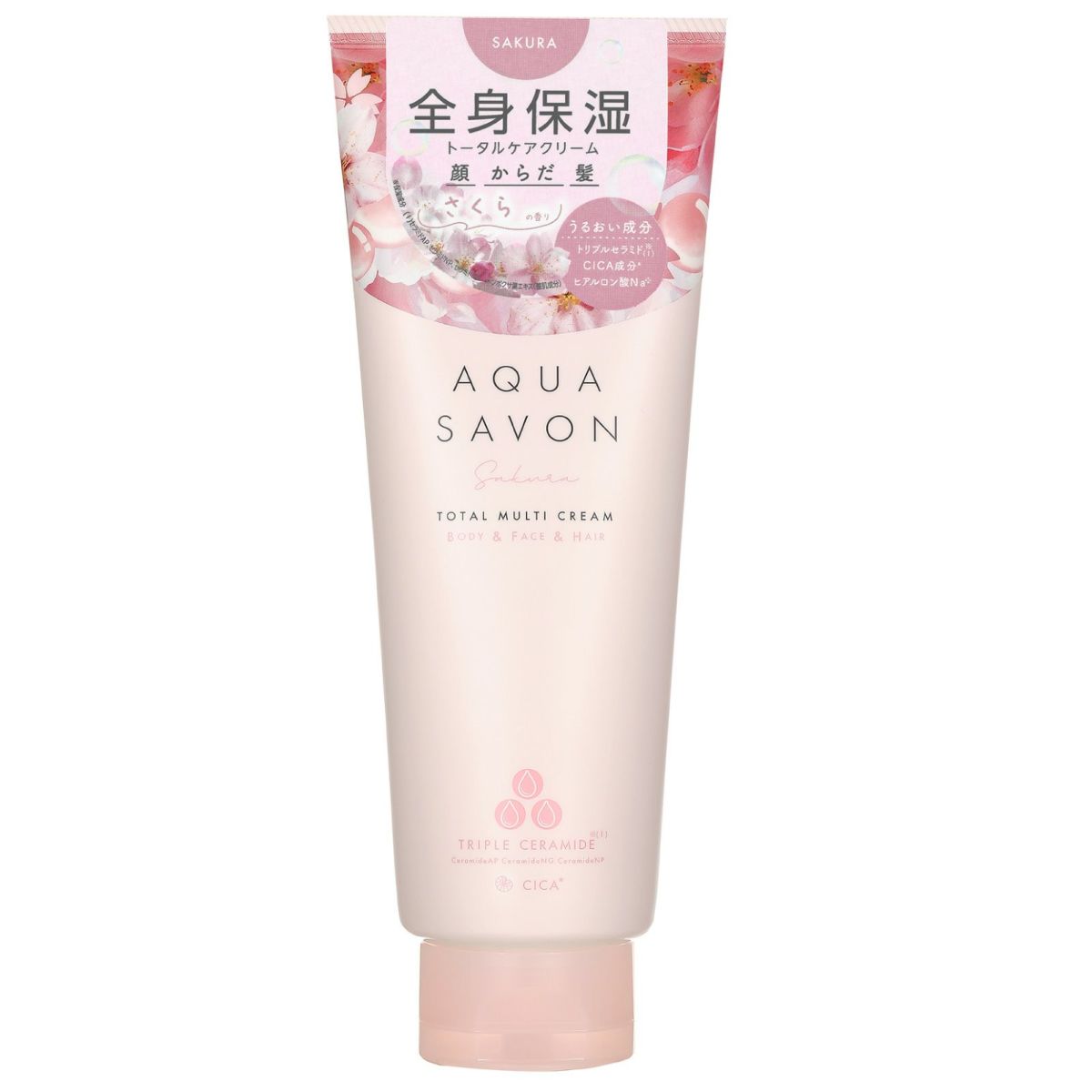 楽天市場】AQUA SAVON アクアシャボン トータルマルチ クリーム さくら