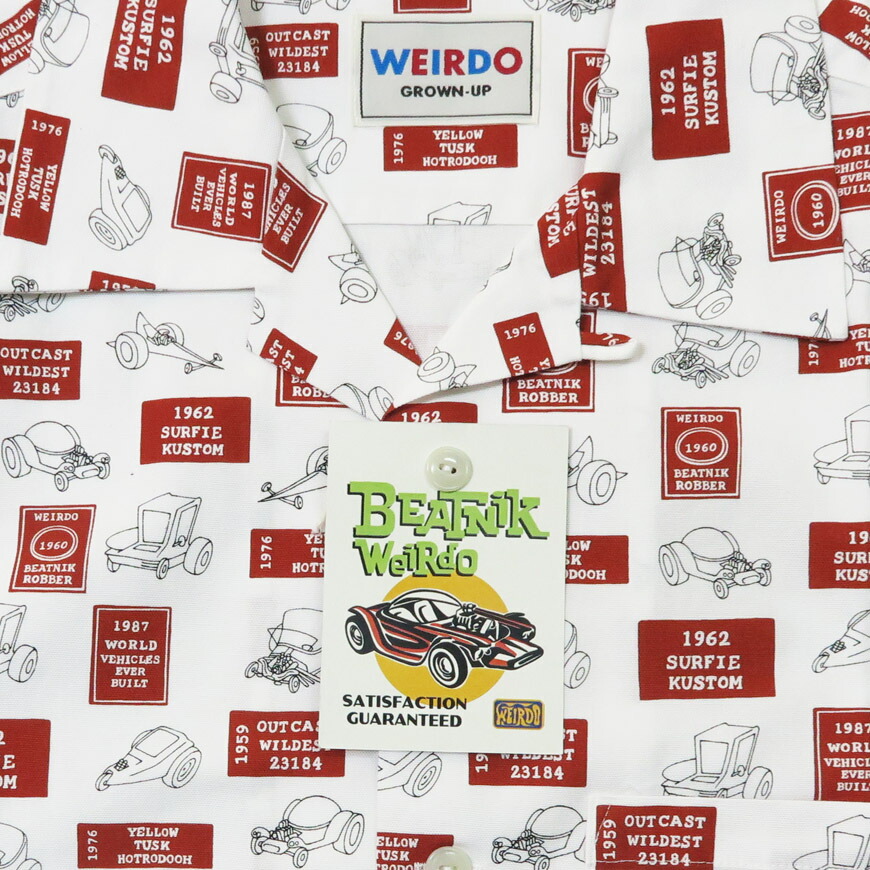 楽天市場】WEIRDO ウィアード 半袖 コットンオックス ワークシャツ Big