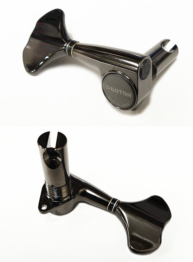 楽天市場】ゴトー ベース ペグ GOTOH GB707 CK(コスモブラック) 4弦