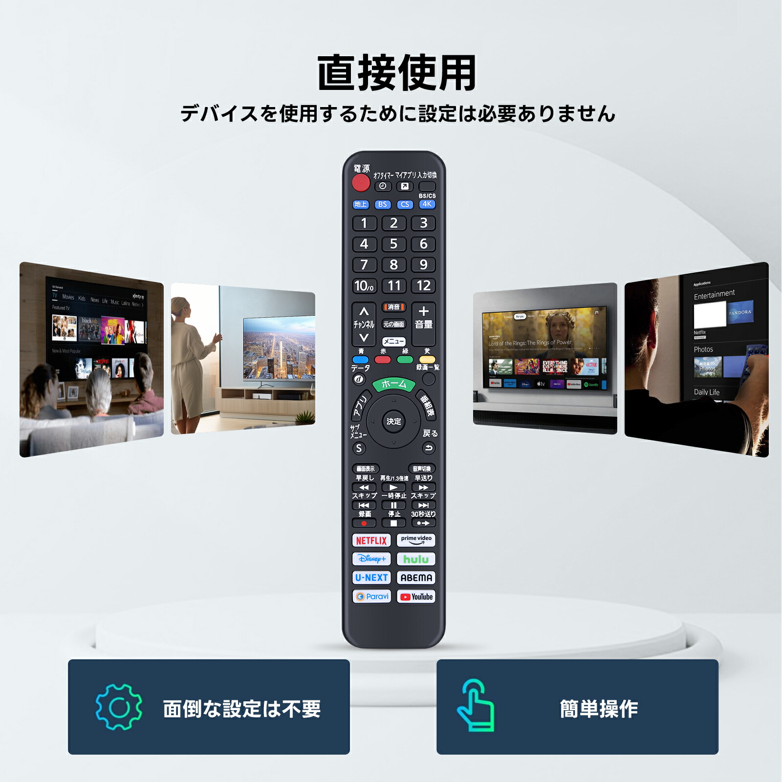 楽天市場】テレビリモコン N2QAYA000238 パナソニック 代用 Panasonic