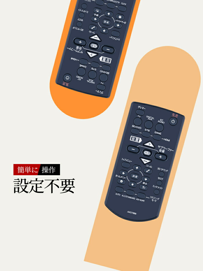 楽天市場】ホームシアタースピーカーリモコン AXD7686 for Pioneer