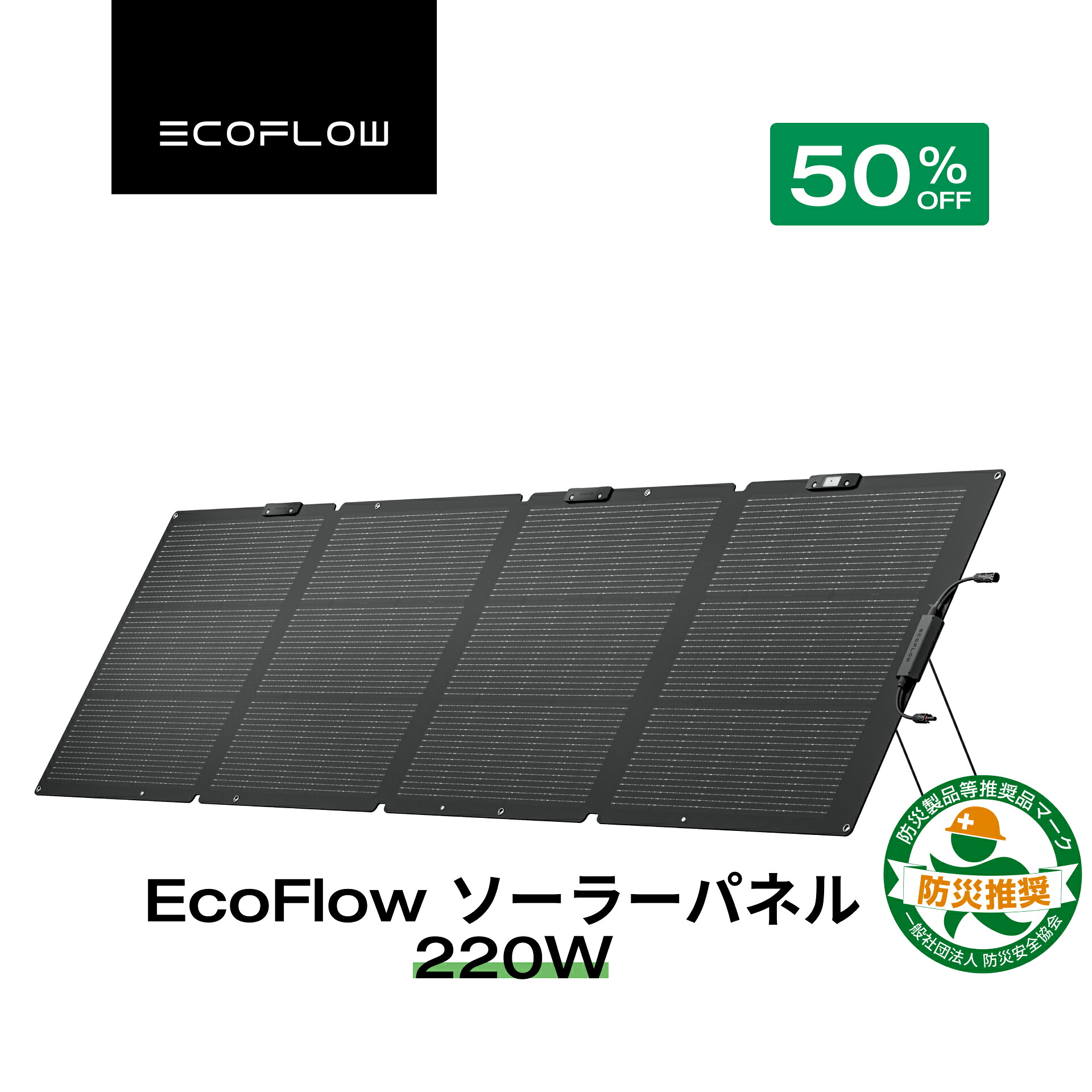 楽天市場】【クーポン利用で34,650円 3/4 20:00~】EcoFlow ソーラー