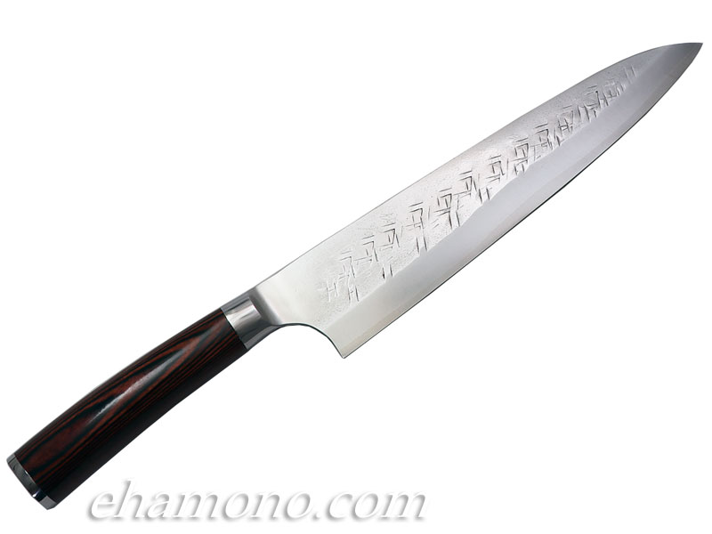 楽天市場】佐治武士作『SRS13 粉末ハイス鋼 牛刀240』赤合板ハンドル