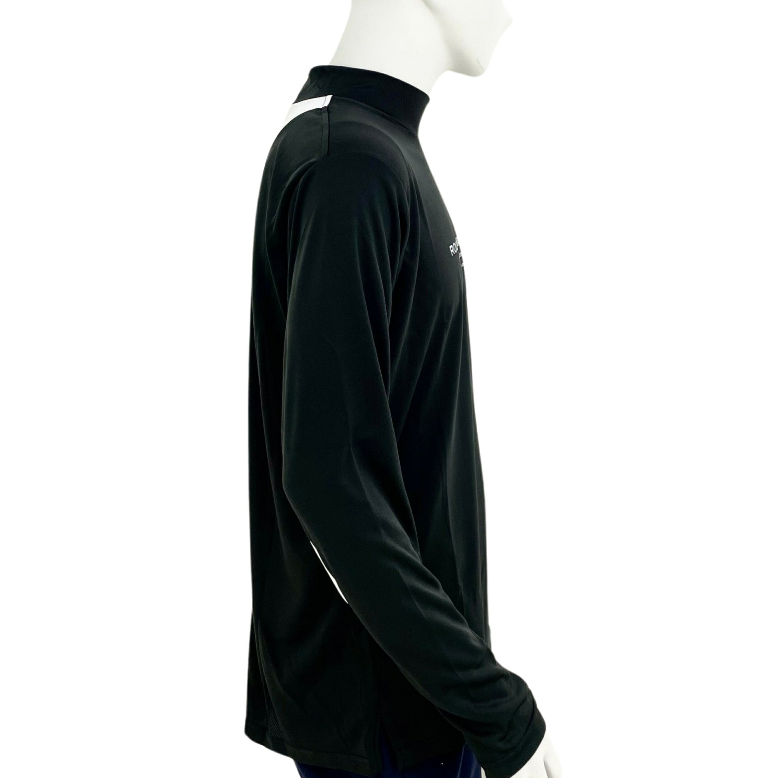 楽天市場】【長袖モックネックシャツ】シンプルデザイン【ROUGH WATER