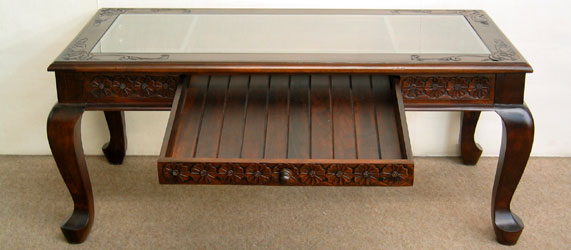 楽天市場】アジアン家具 アンティーク調 コレクションテーブル(ネコ脚