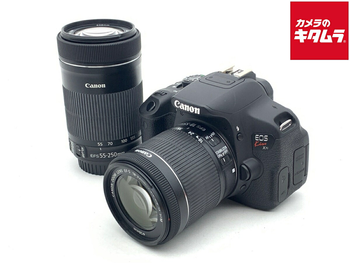 楽天市場】eos kiss x7i ダブルズームキット デジタル一眼の通販