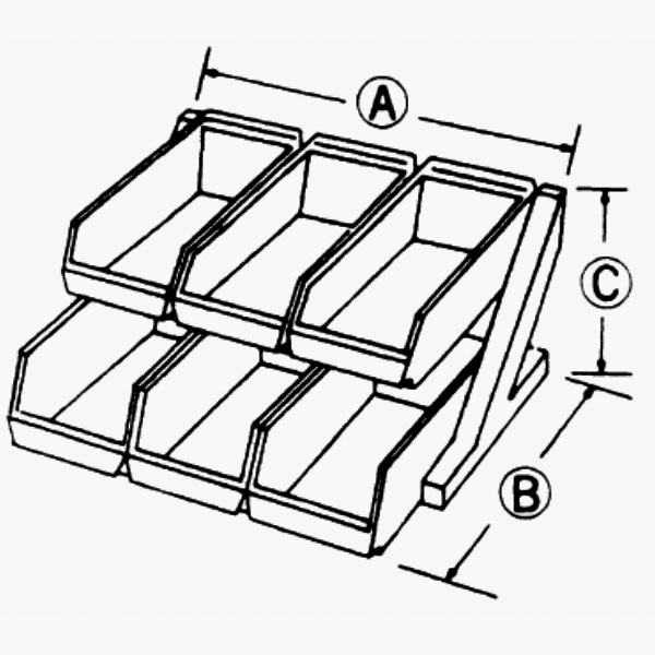 楽天市場】18-8デラックスオーガナイザー 3段3列(9ヶ入) TO-770G