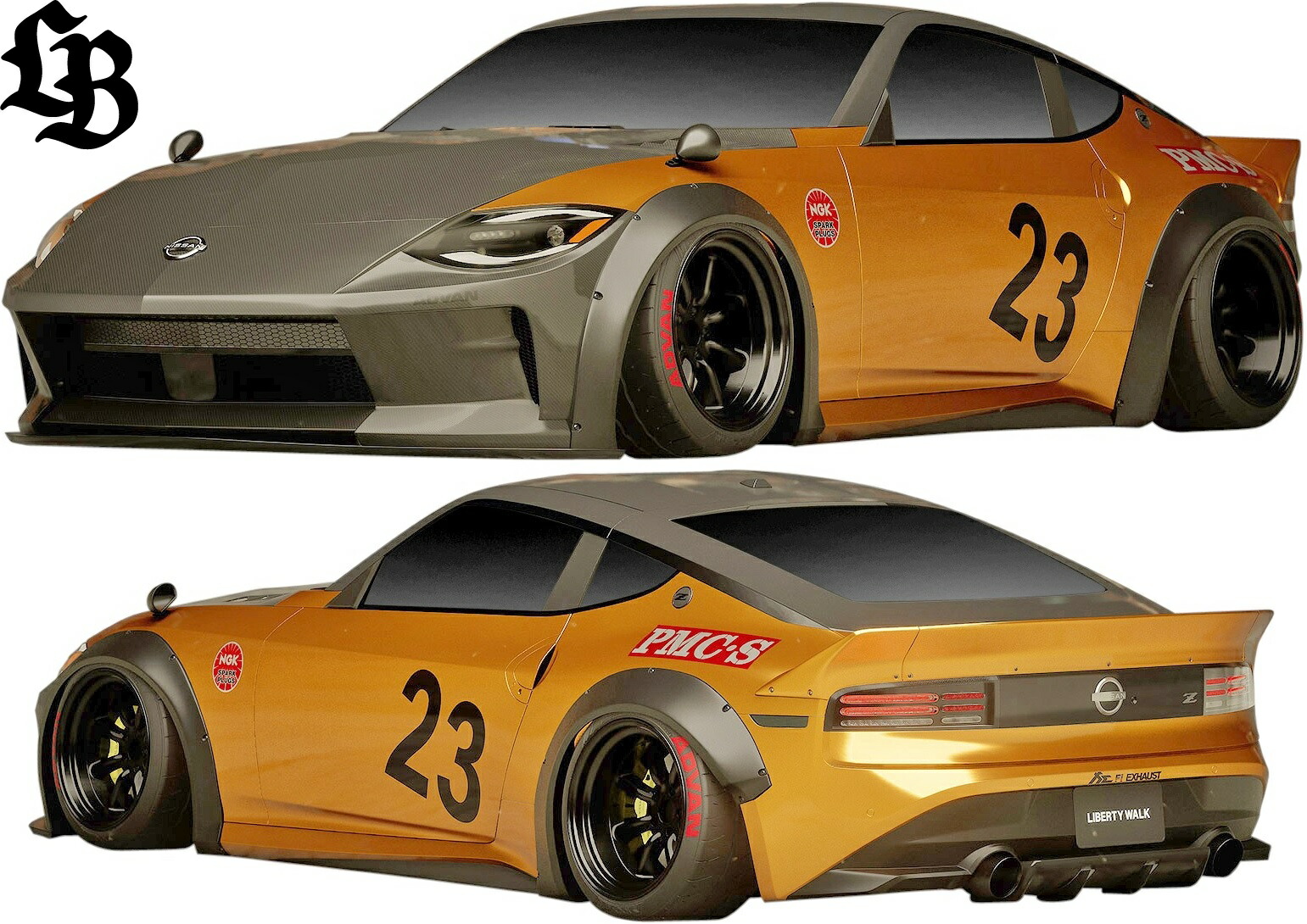 楽天市場】【M's】 日産 RZ34 400Z フェアレディZ 後期 (2022y