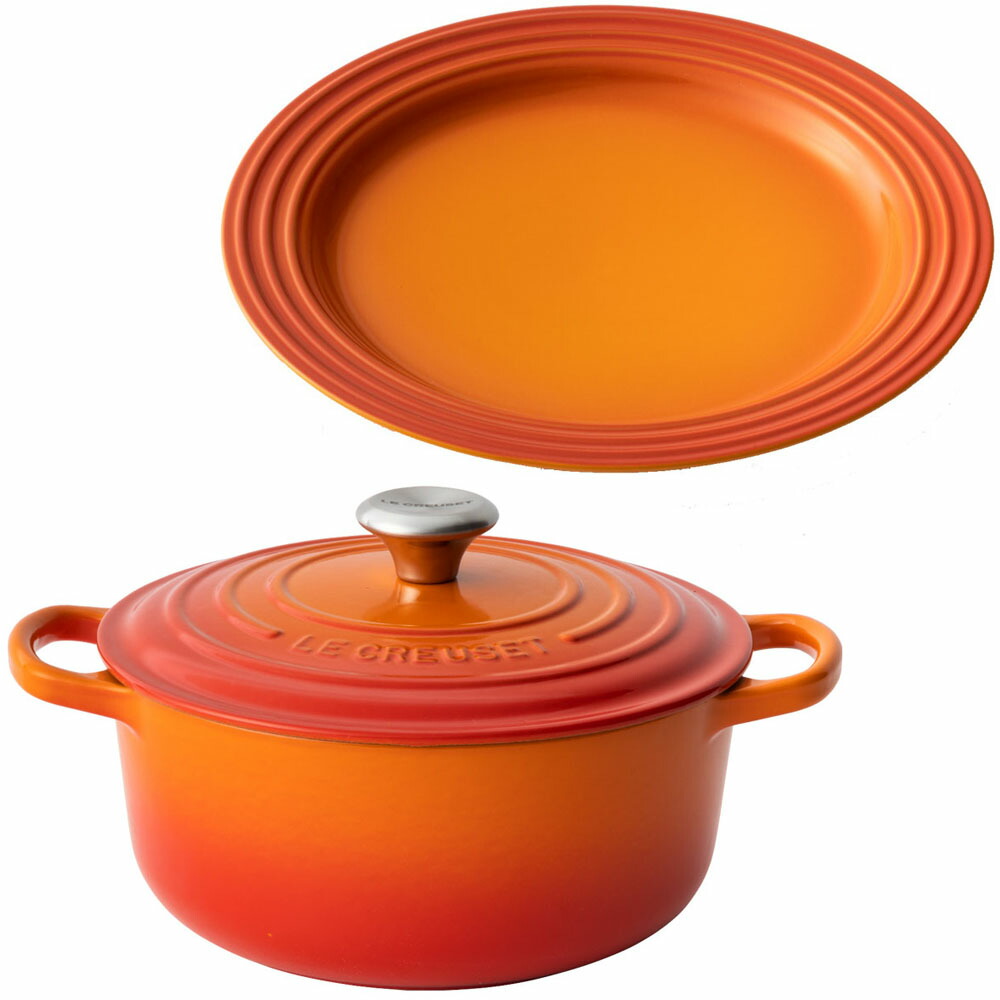 楽天市場】[500円OFFクーポン/新生活フェア] ルクルーゼ 鍋 皿セット