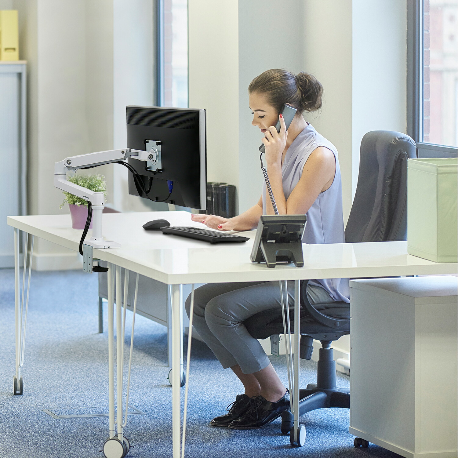 楽天市場】【楽天スーパーセール特価】【モニターアーム】エルゴトロン