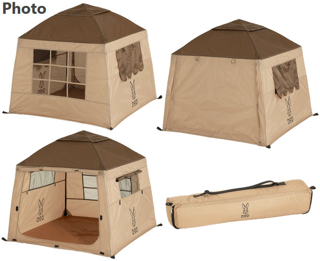 楽天市場】【最大2万円OFF＋全品P2倍！4日20時から】DOD テント おうち