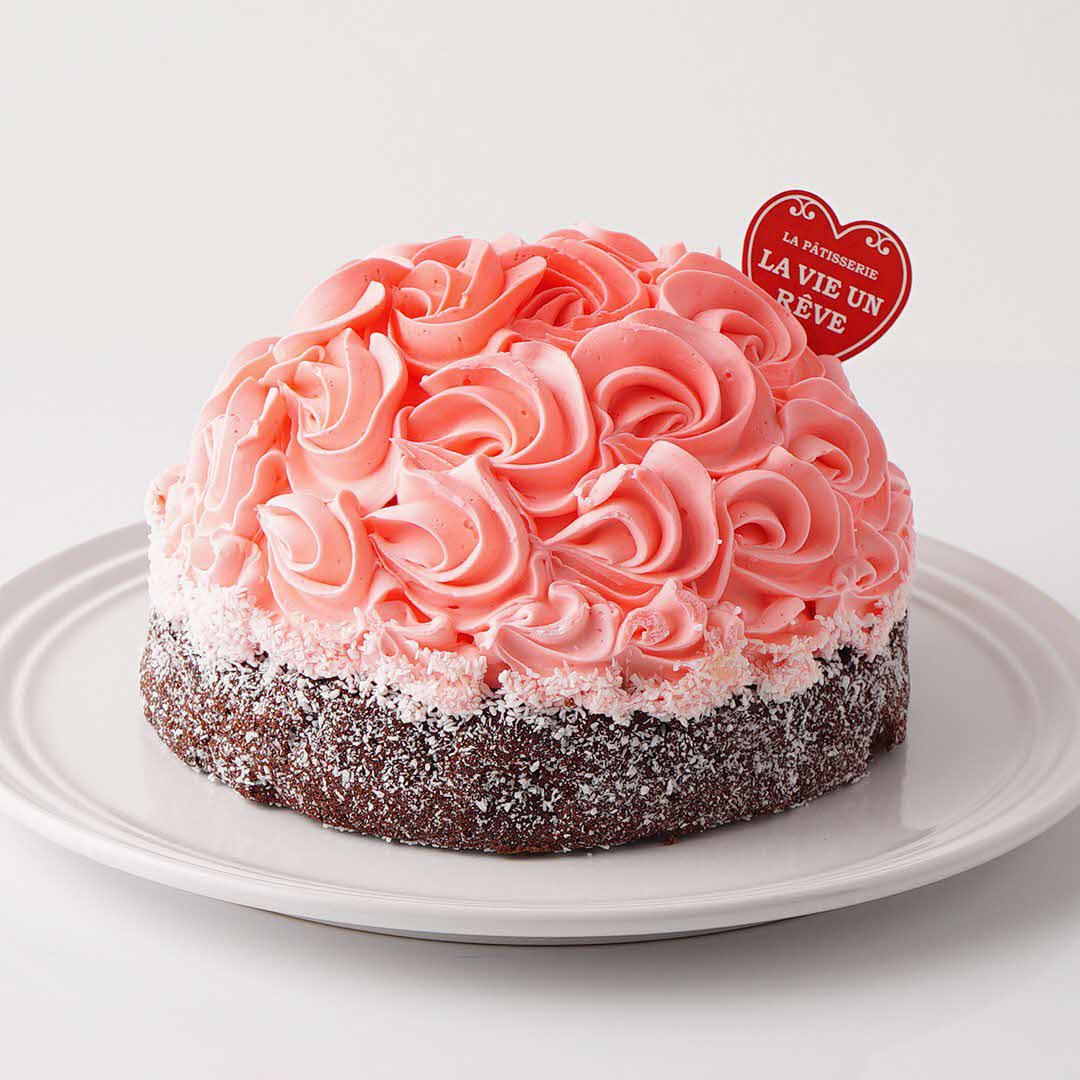 楽天市場】【ふるさと納税】ローズブーケケーキ5号 [0183] 冷凍 アイス