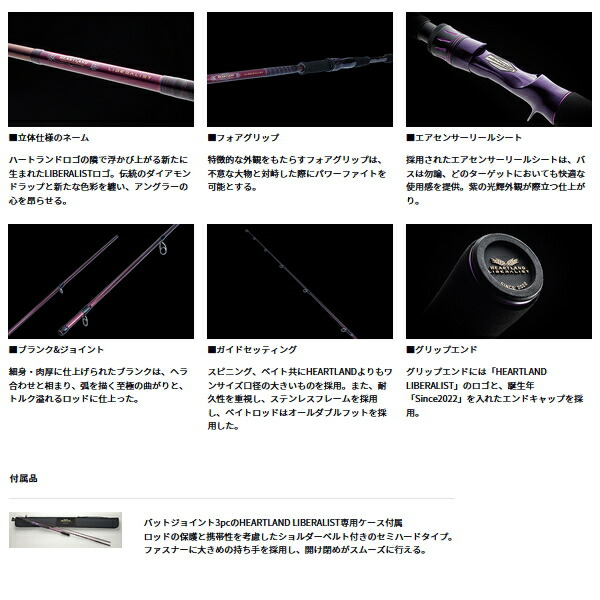 楽天市場】≪'24年1月新商品！≫ ダイワ ハートランド リベラリスト