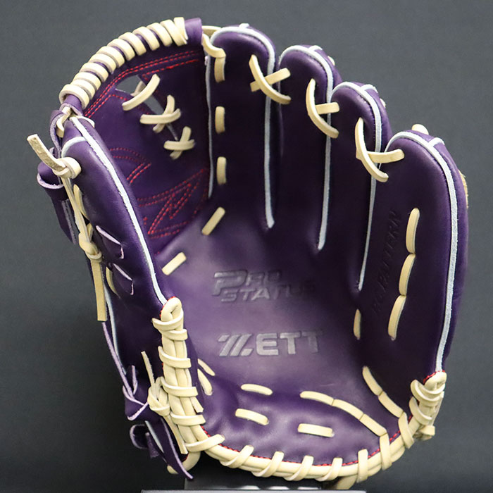 ZETT PROSTATUS 硬式 野球 グローブ プロステ ゼット 紫 左利き 楽天
