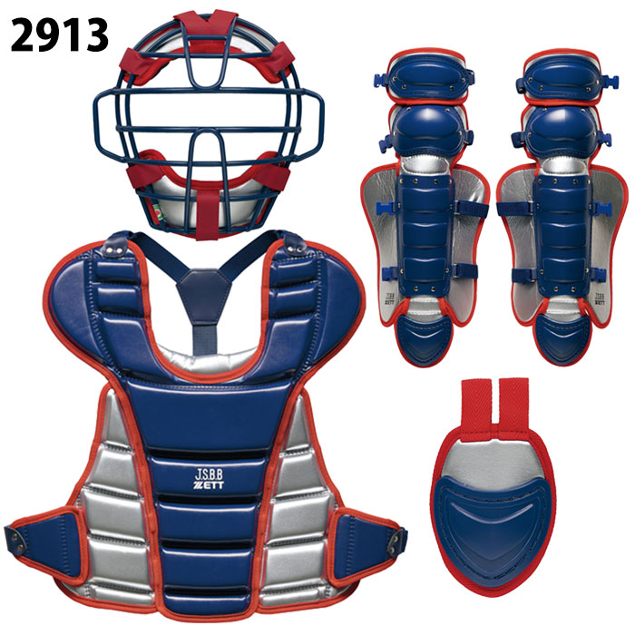 楽天市場】ゼット 少年軟式 キャッチャー防具4点セット ZETT 【野球