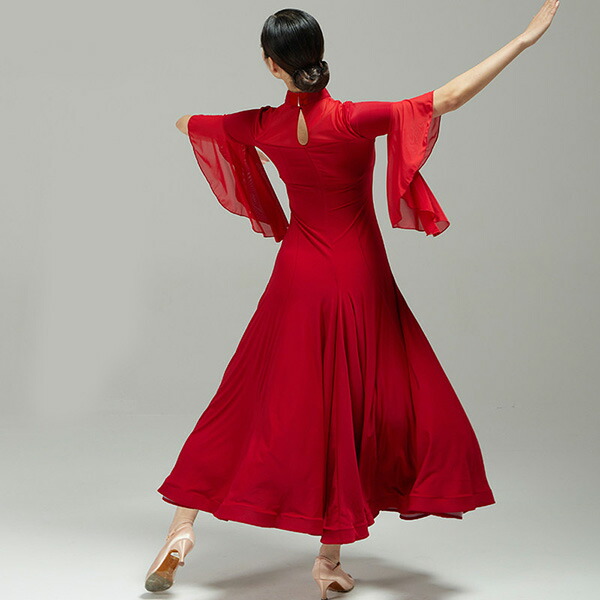 楽天市場】社交ダンス ドレス 社交ダンス衣装 ワンピース 競技用ドレス