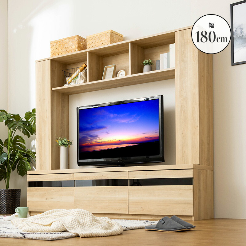 楽天市場】【10%OFFクーポン☆3/5 23:59まで】 壁面 テレビボード