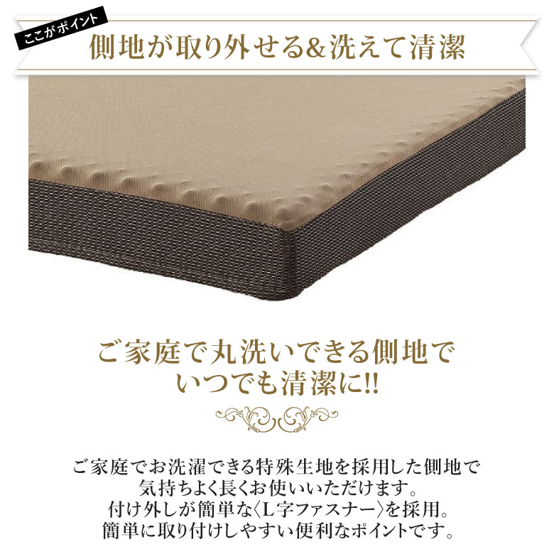 楽天市場】西川リビング RAKURA ラクラ 体圧分散マットレス ダブル