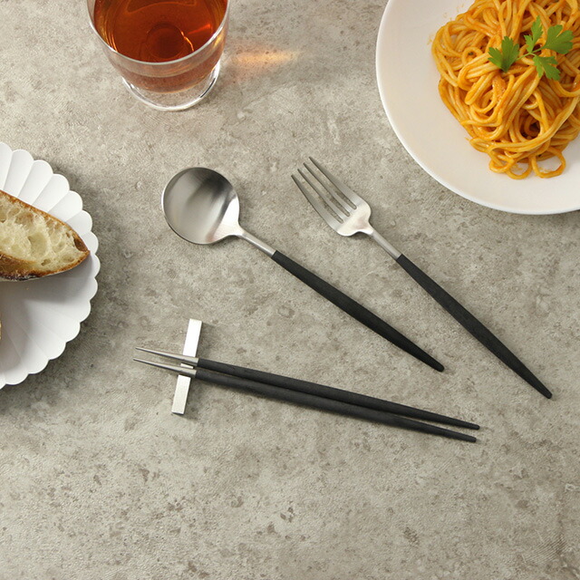 楽天市場】Cutipol GOA クチポール ゴア ブラック 箸＆箸置き