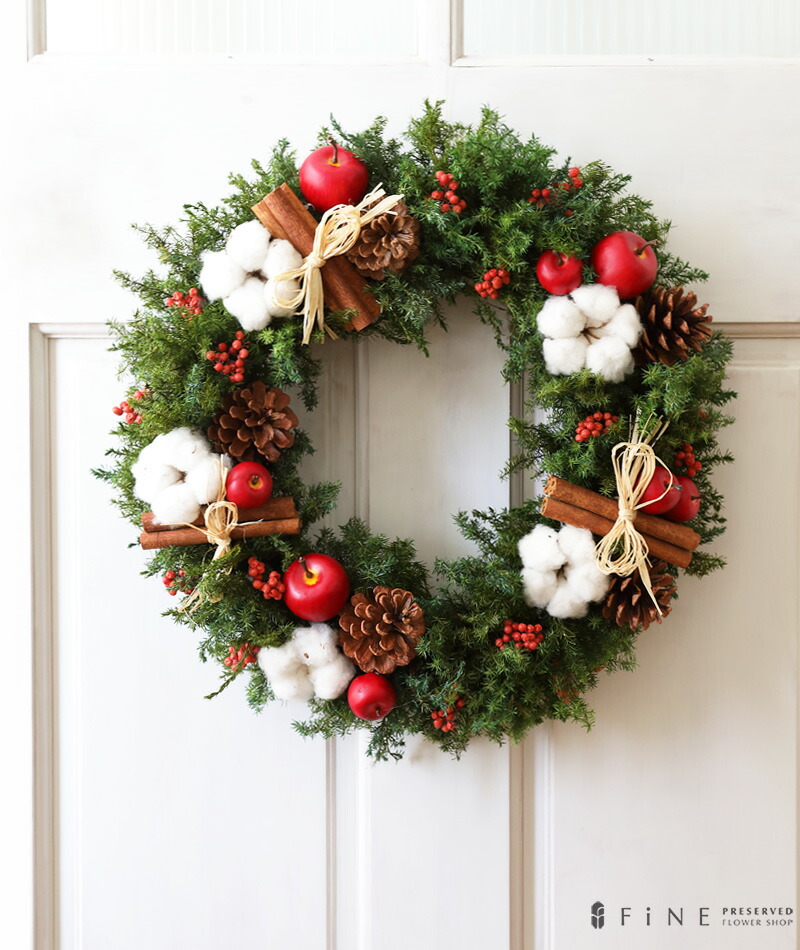楽天市場】ありそうでなかった 本物の クリスマスリース クリスマス
