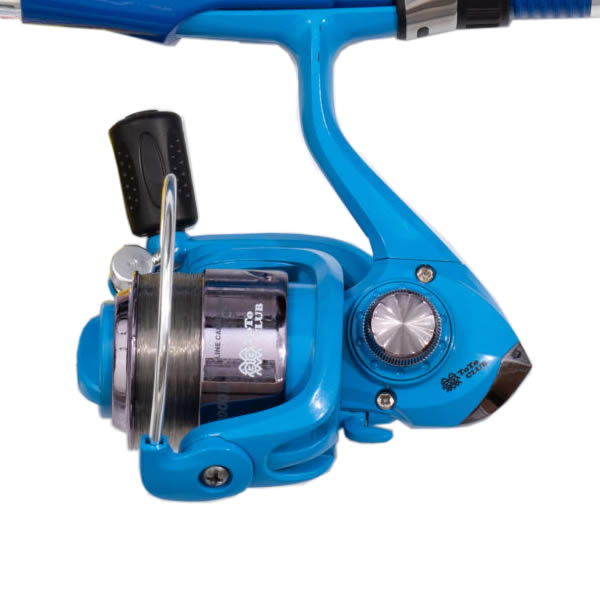 楽天市場】ファミリーパックセット 210 ブルー ロッドリールセット