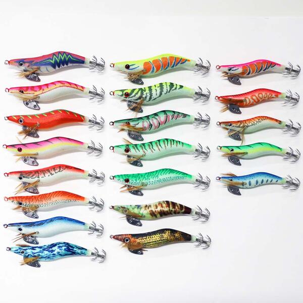 楽天市場】送料無料 釣具 仕掛け 釣り エギ 餌木 2.0号/2.5号 夜光エギ