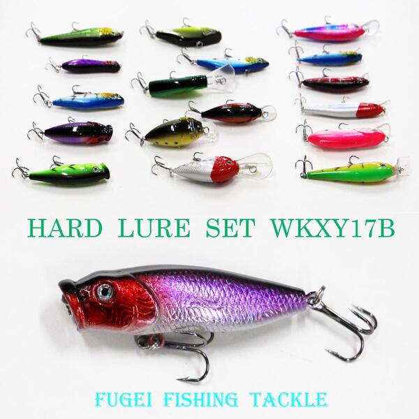 楽天市場】ルアー 17個 セット R12WKXY17B バス釣り用ハードルアー