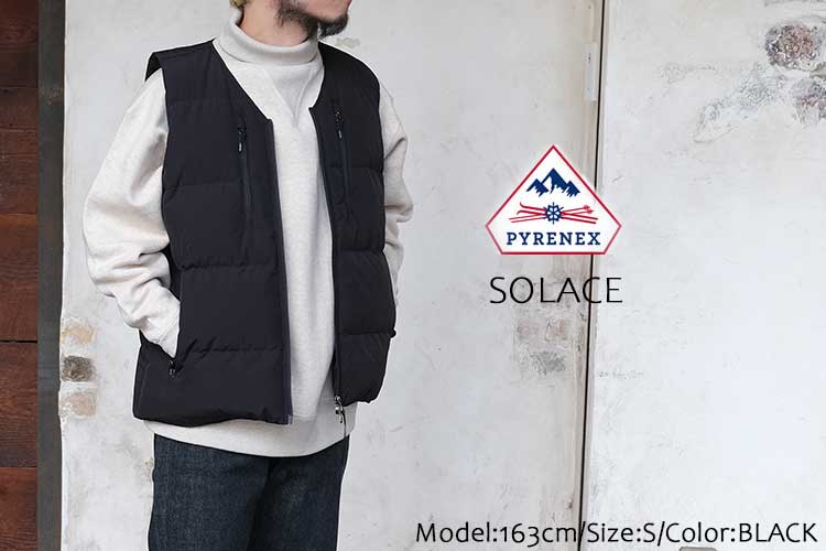 楽天市場】ピレネックス PYRENEX ダウンベスト SOLACE ソレイス メンズ