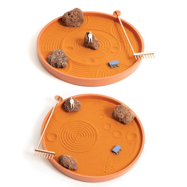 楽天市場】オブジェ Mars Zen Garden マーズ ゼン ガーデン Humango