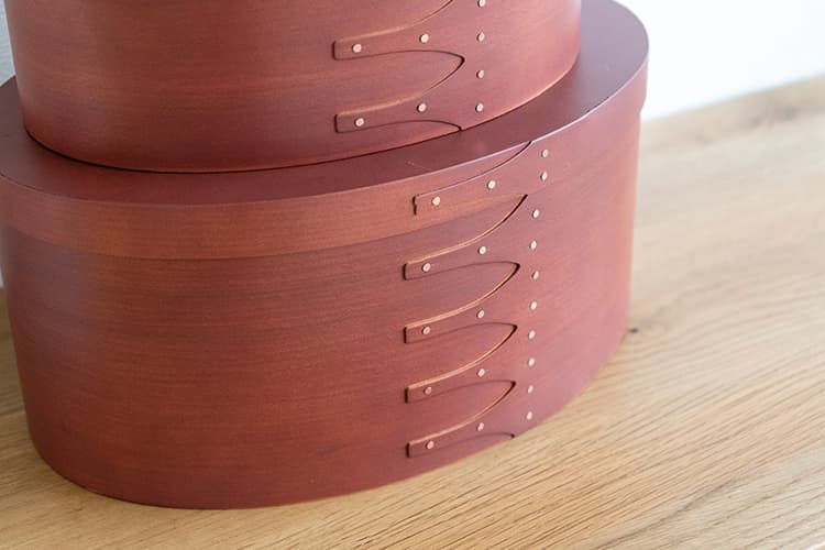 楽天市場】シェーカーオーバルボックス S ブラック レッド ブルー