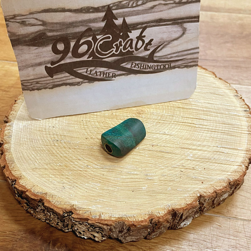 楽天市場】ダイワ用 ハンドル ノブ スタビライズドウッド 翡翠カラー