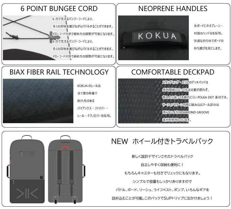 楽天市場】コクア サップ KOKUA SUP オールラウンド ツーリング モデル