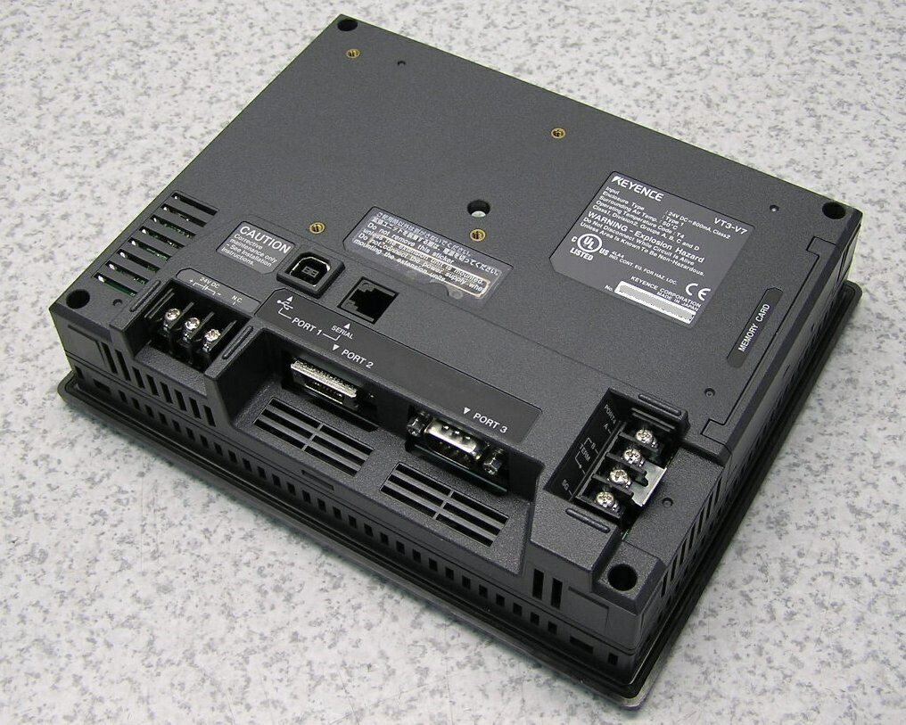 楽天市場】□□KEYENCE/キーエンス VT3シリーズ VT3-V7 7型 SVGA TFT