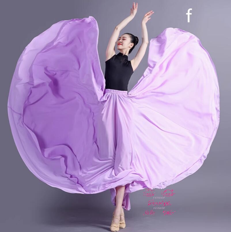 楽天市場】ダンス衣装フレアスカート社交ダンス衣装ロングスカート古典