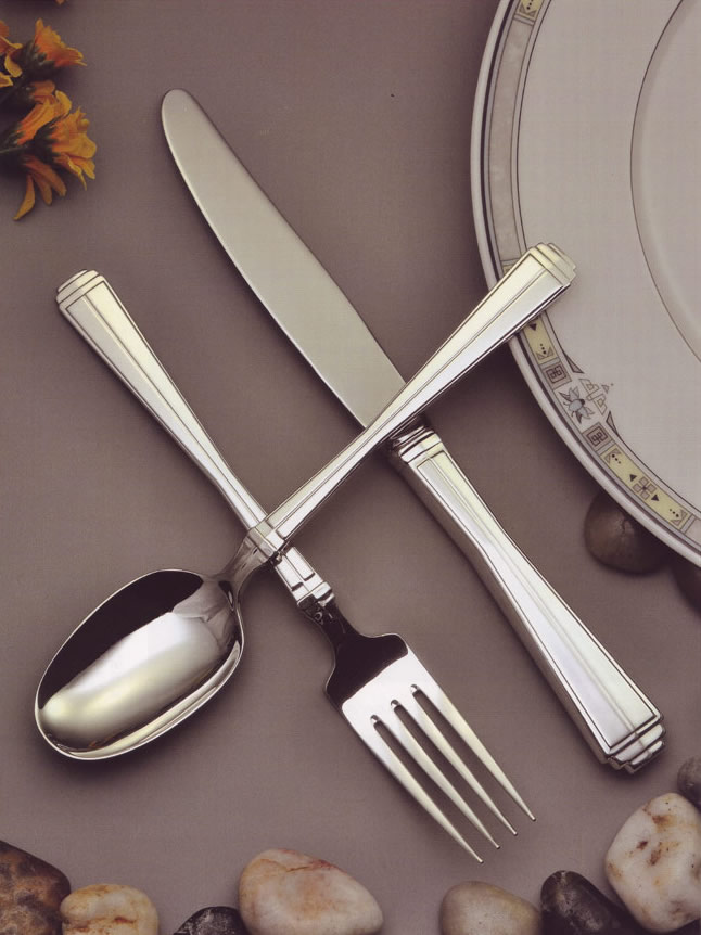 楽天市場】上田銀器工芸 マンハッタン テーブルナイフ 送料無料 銀食器