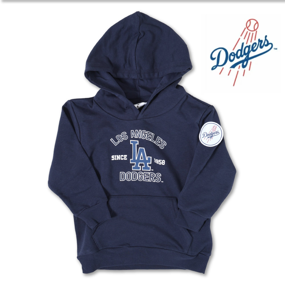 楽天市場】MLB パーカー 裏毛 長袖 キッズ 子供 男の子 ドジャース