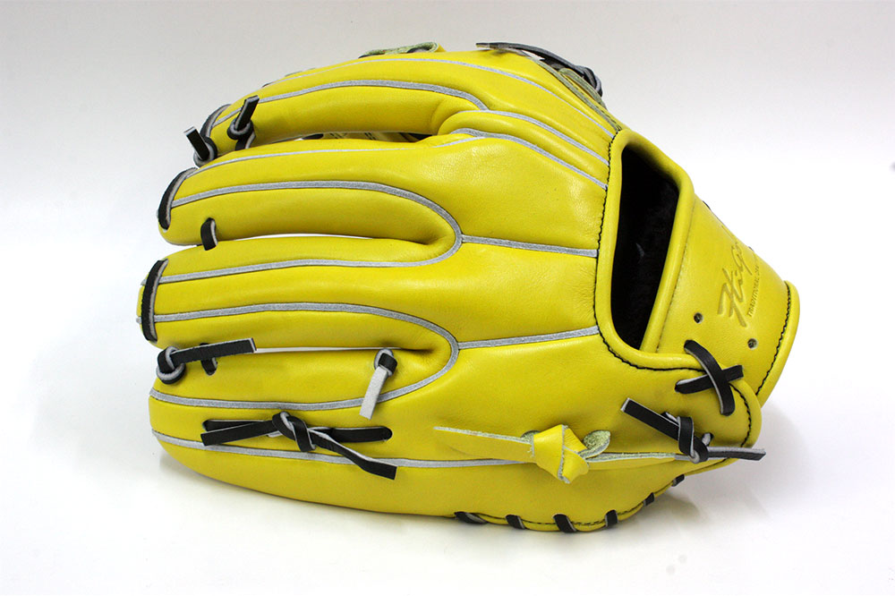楽天市場】ハイゴールド 軟式グローブ 己極 OKG-7105 SRレモンイエロー