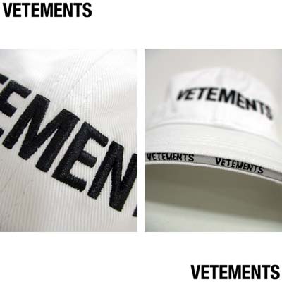 楽天市場】ヴェトモン VETEMENTS メンズ 帽子 キャップ ユニセックス可