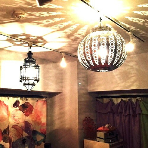 楽天市場】メタルシェード 「グローブ」 ペンダントライト モロッコ