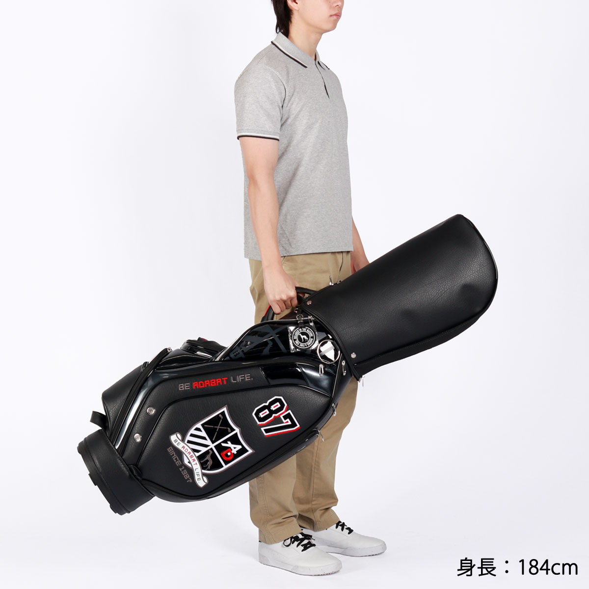 楽天市場】【最大44倍 3/10迄】 アダバット キャディーバッグ メンズ