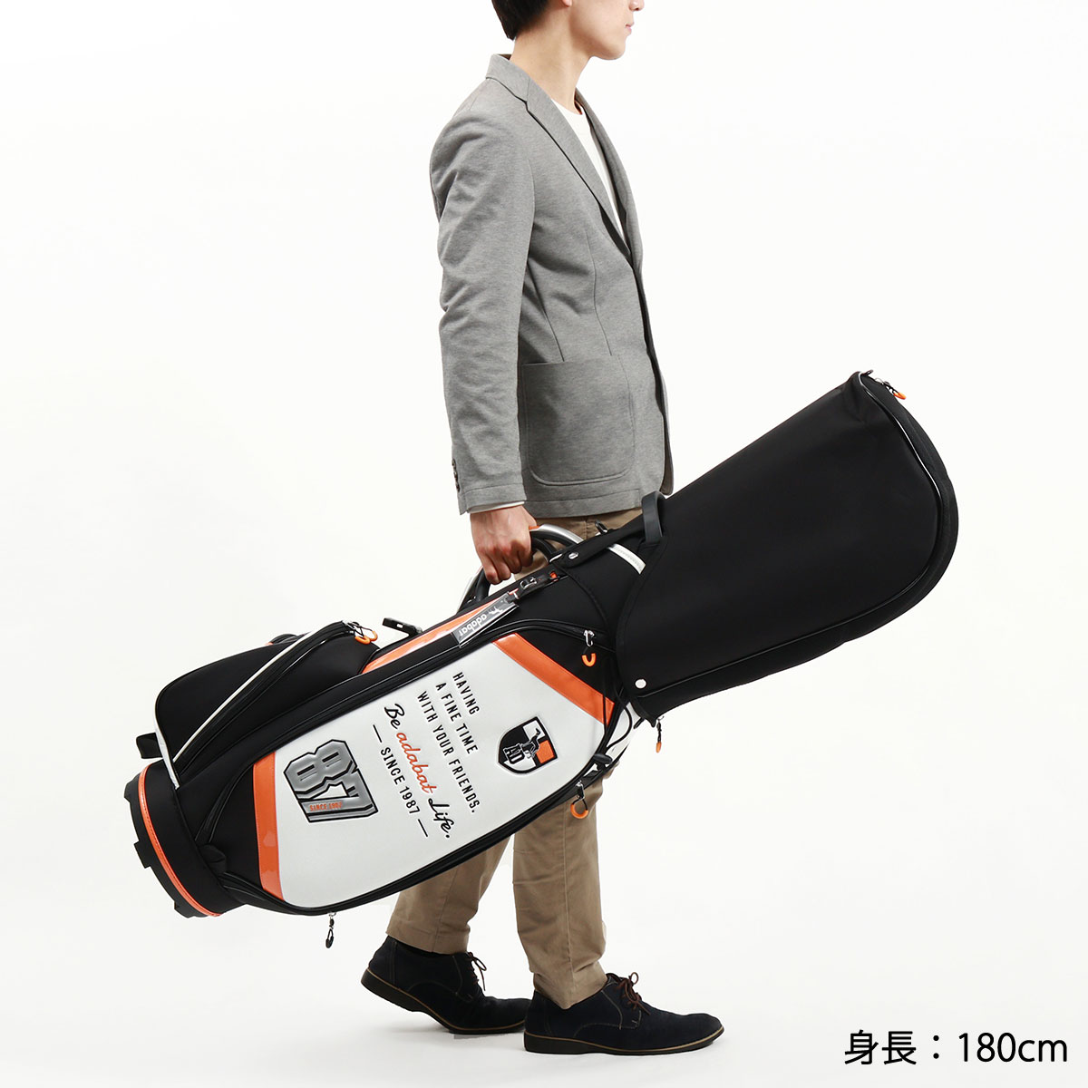 楽天市場】【最大44倍 3/10迄】 アダバット キャディバッグ adabat